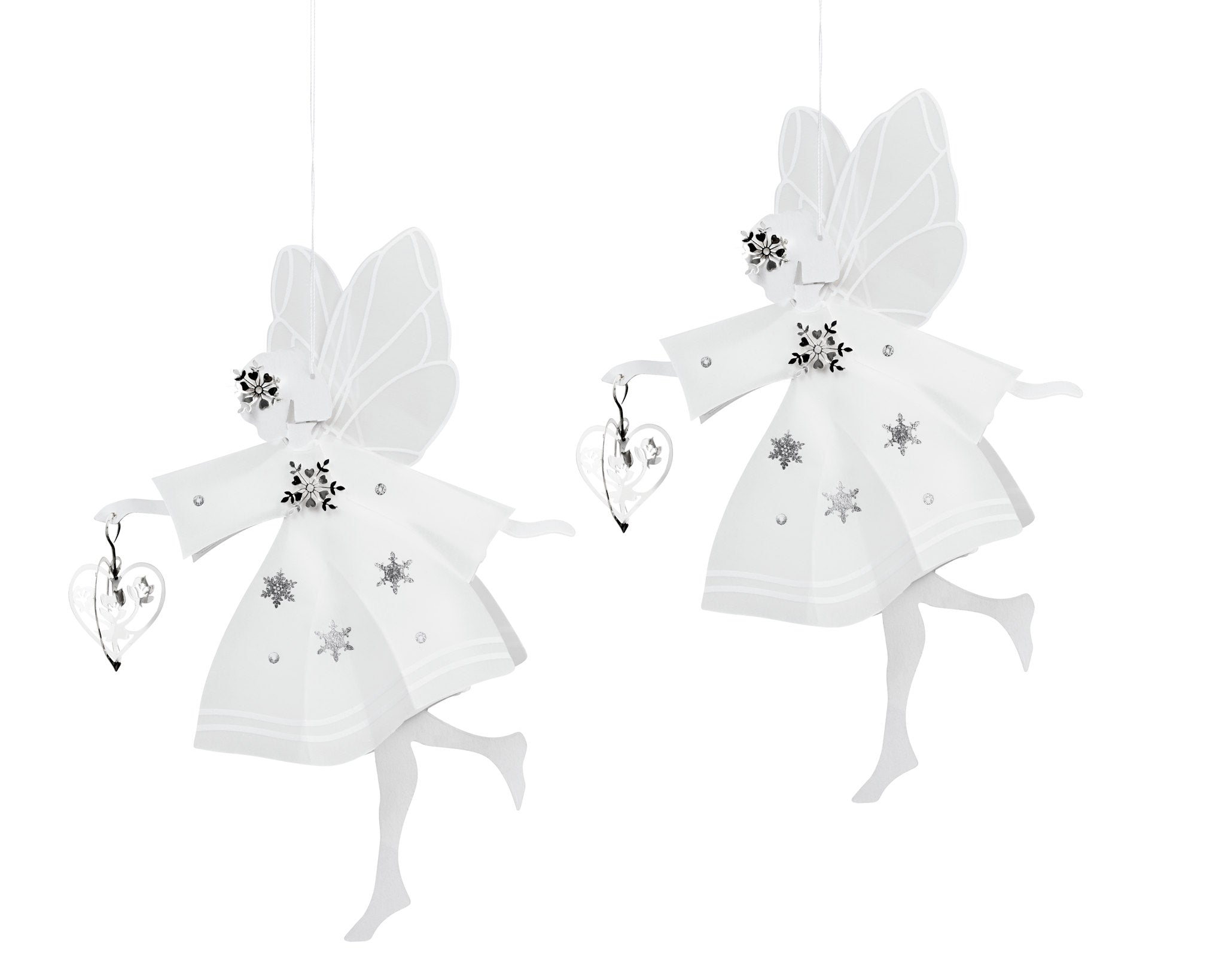 White Fairy with Heart, small