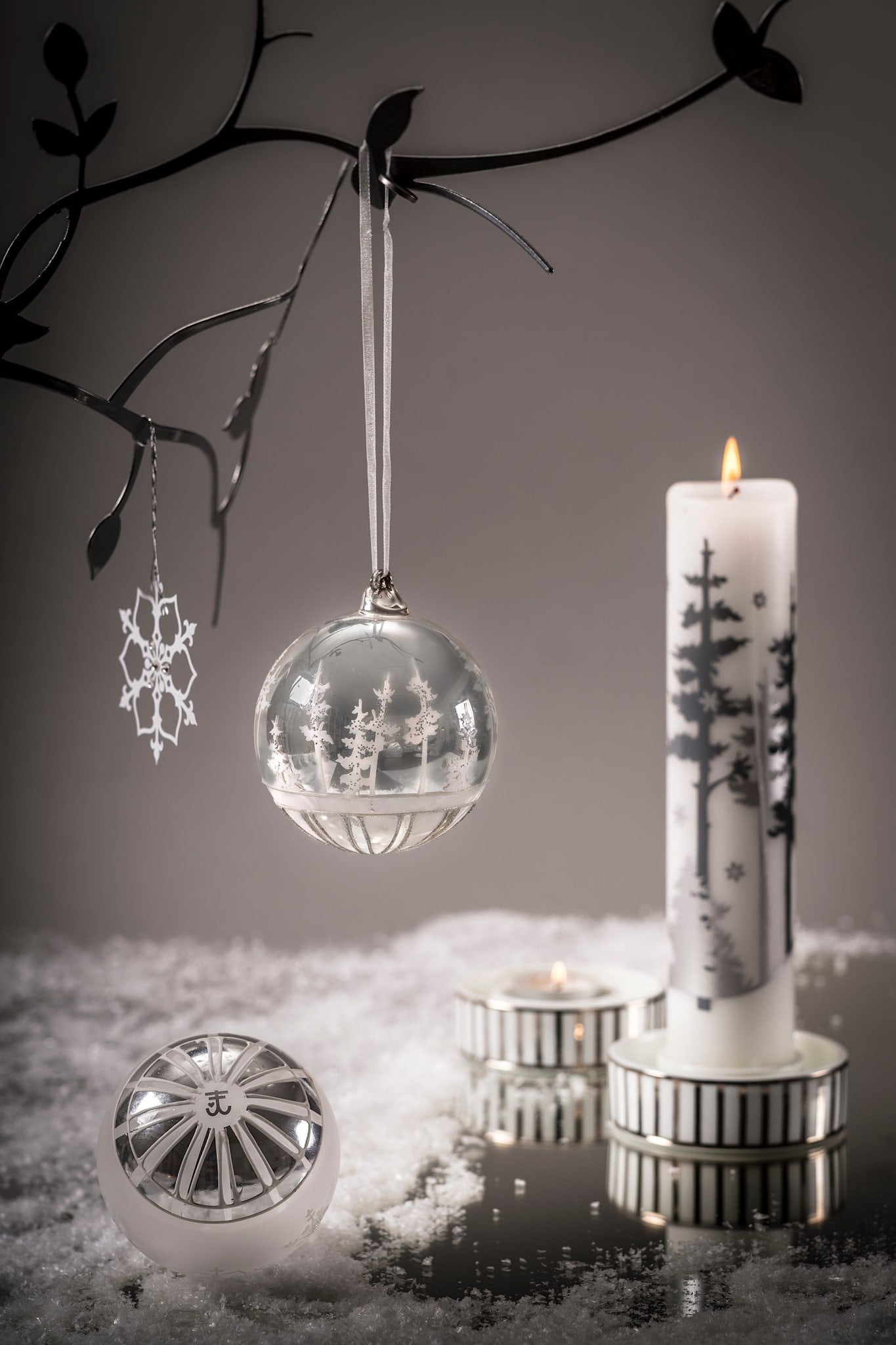 Winterwald, Glaskugeln (2 Designs)