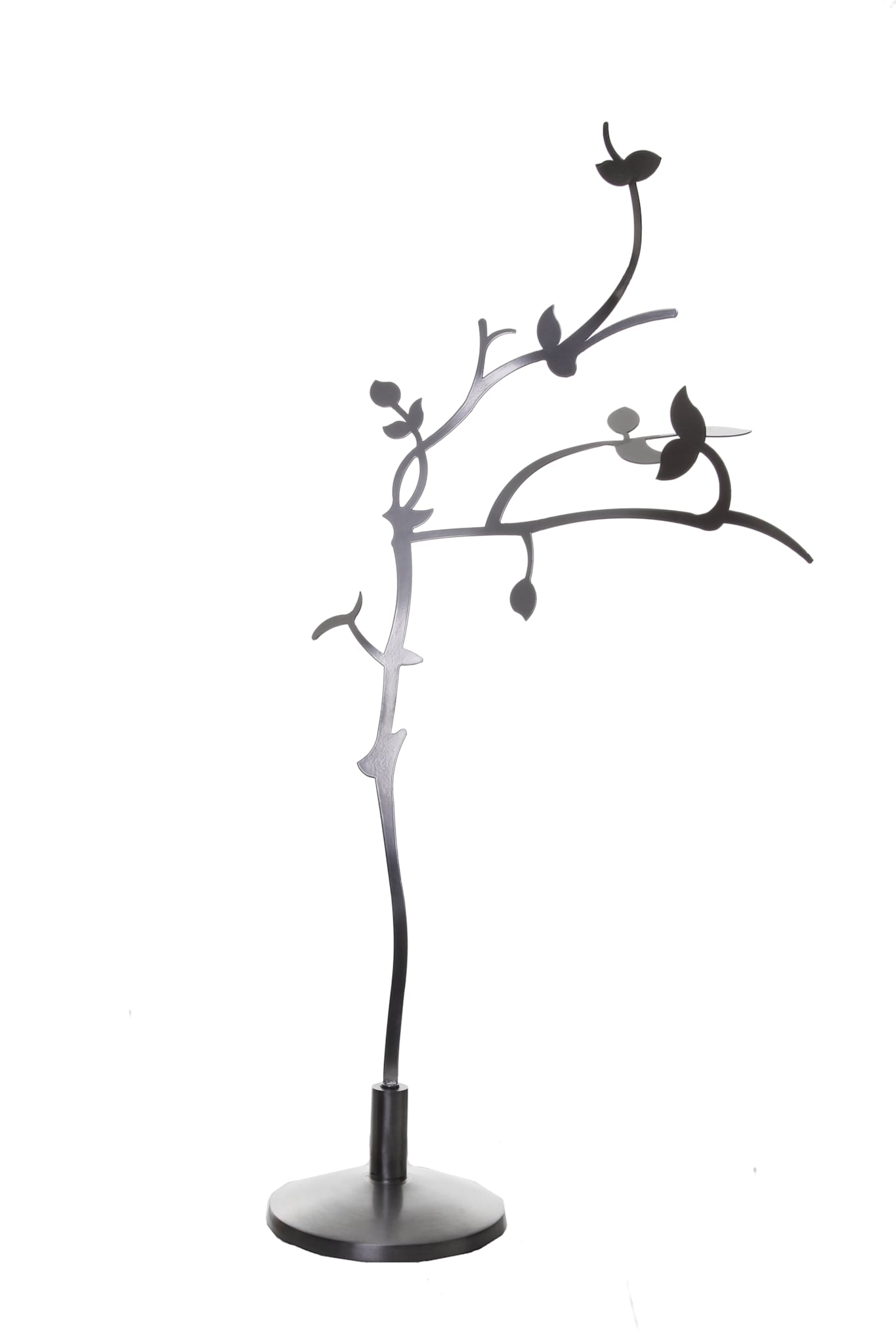 Decorative Iron Branch with Foot