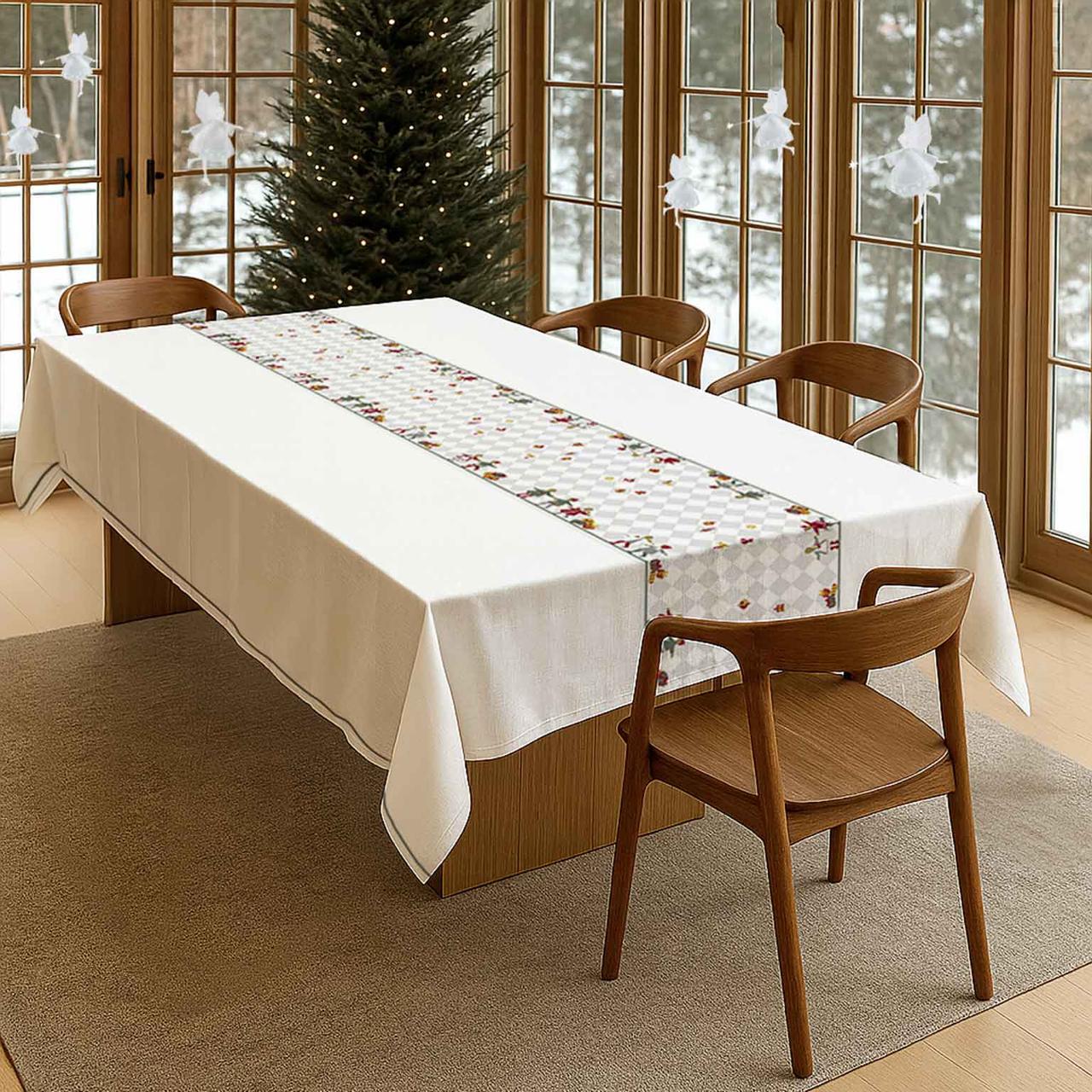 Table Cloth 'Dancing Children' 160 x 220 cm.