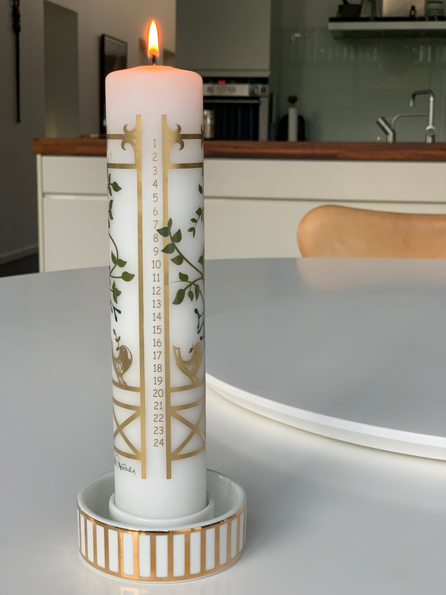 Calendar candles - Orangery & Birds