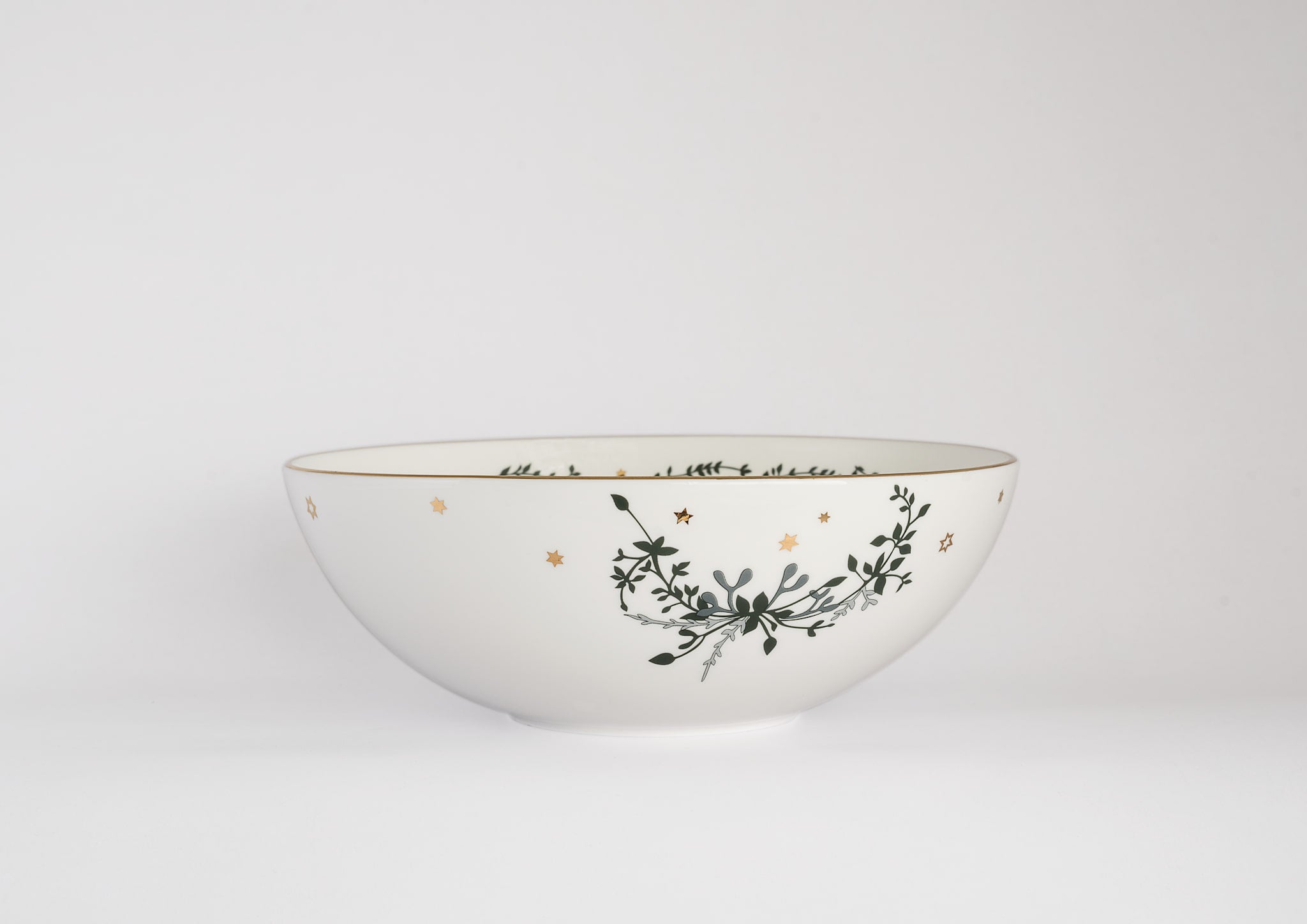 Wintersterne, Schale, 25 cm