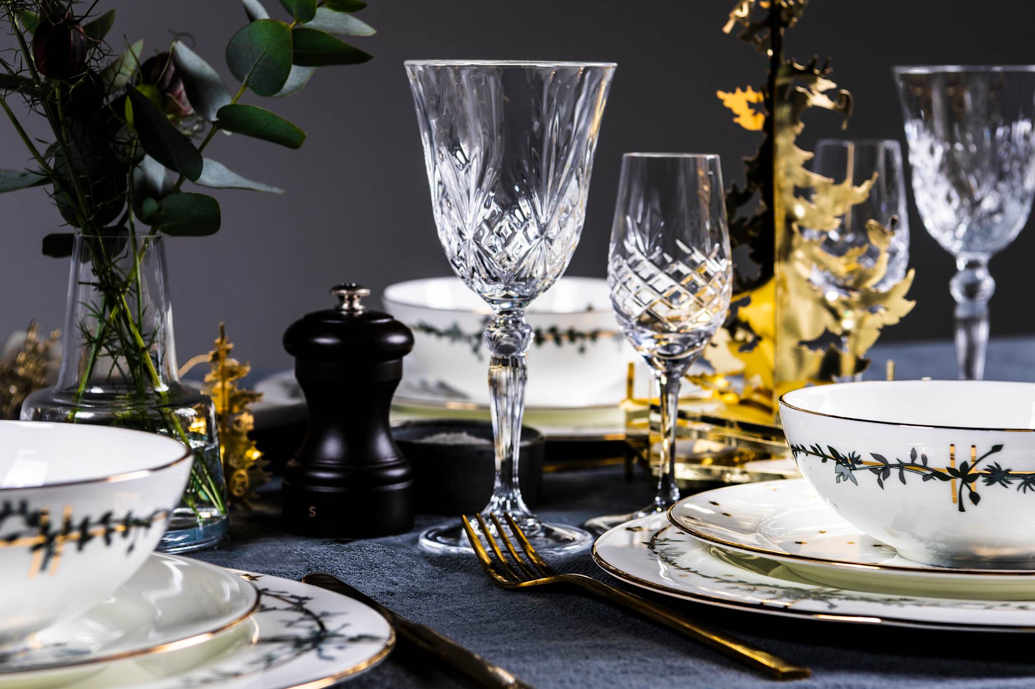 Wintersterne, Schale, 15 cm