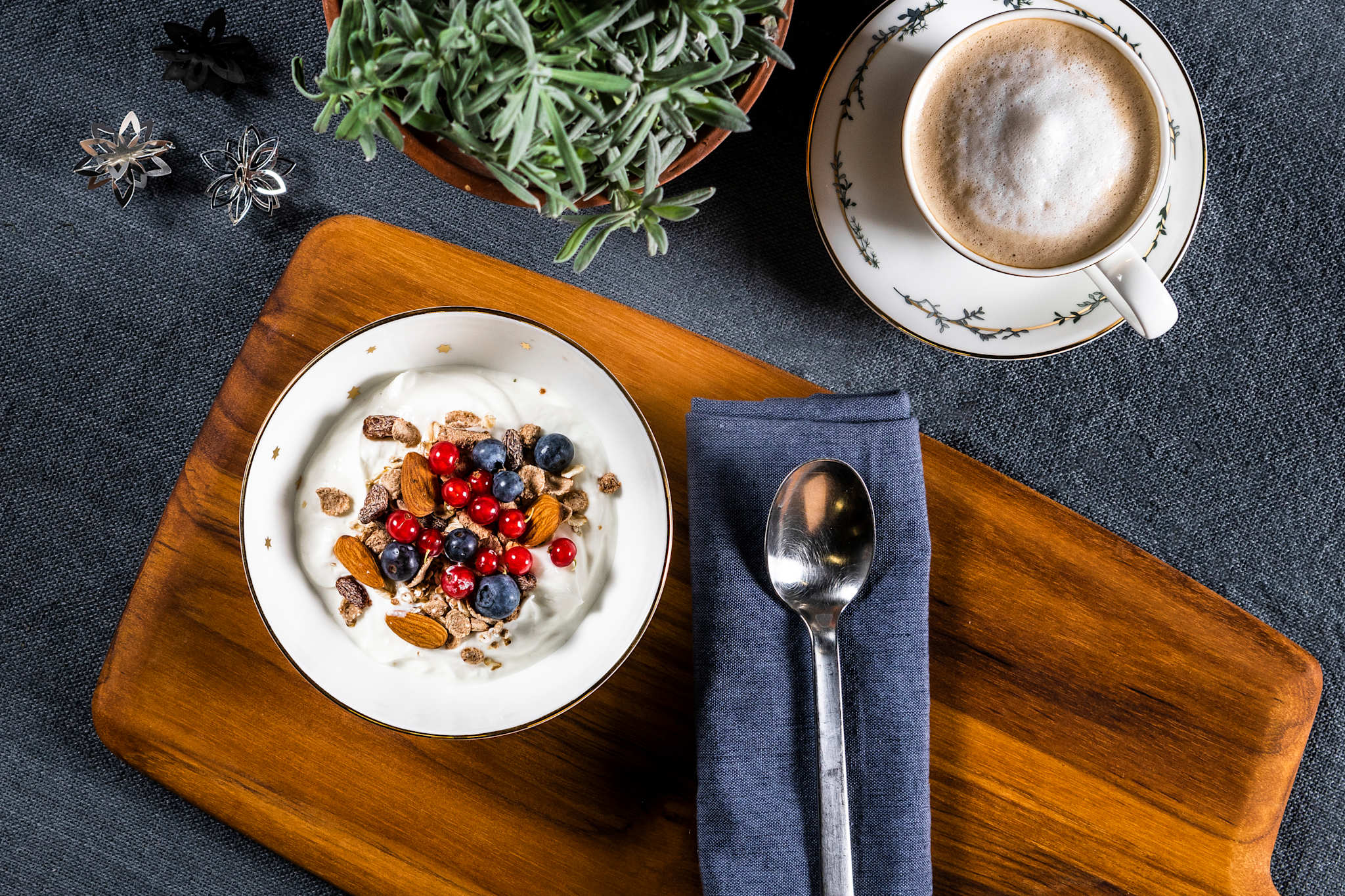 Wintersterne, Schale, 15 cm