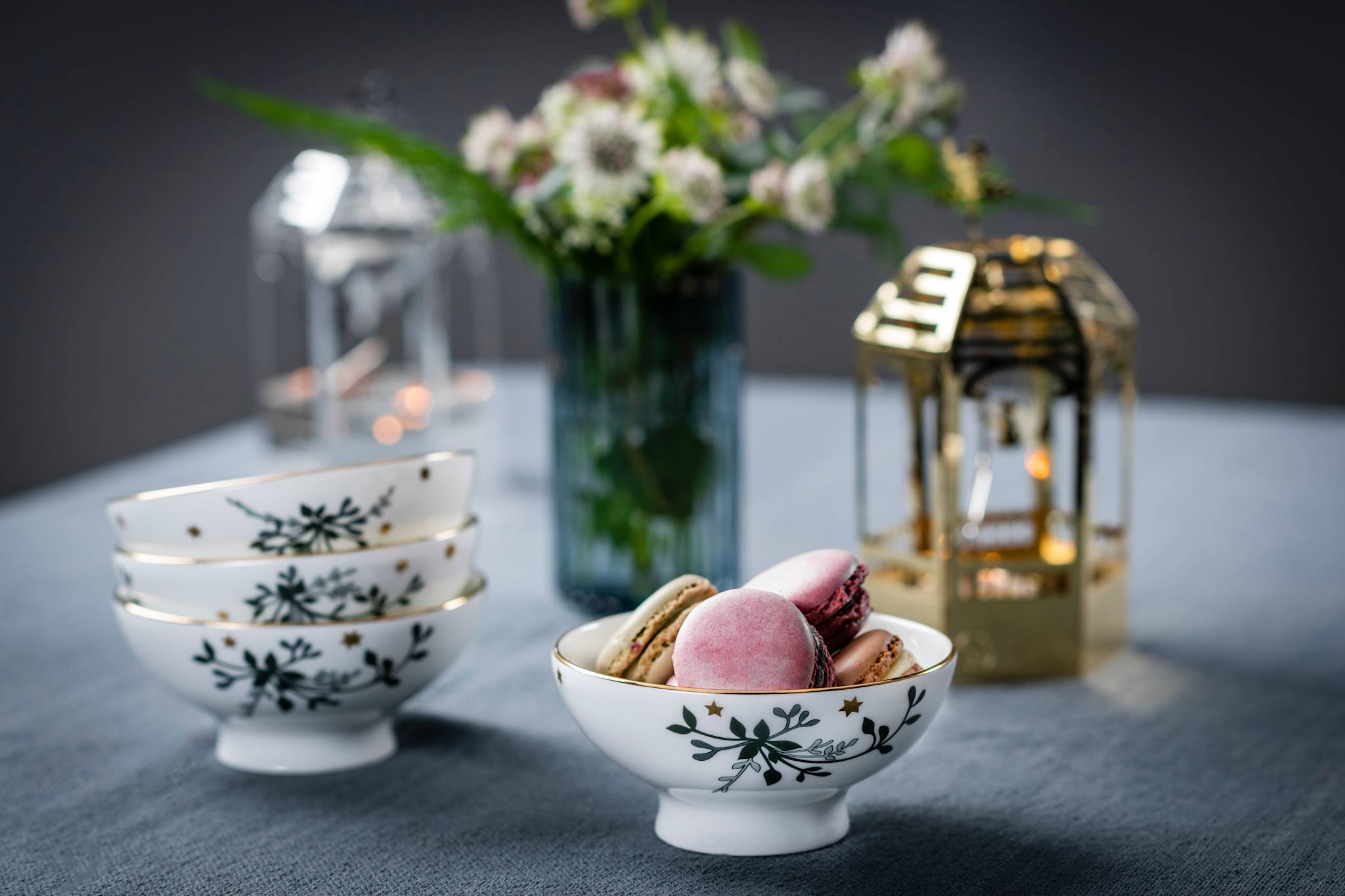 Wintersterne, Schale 11 cm