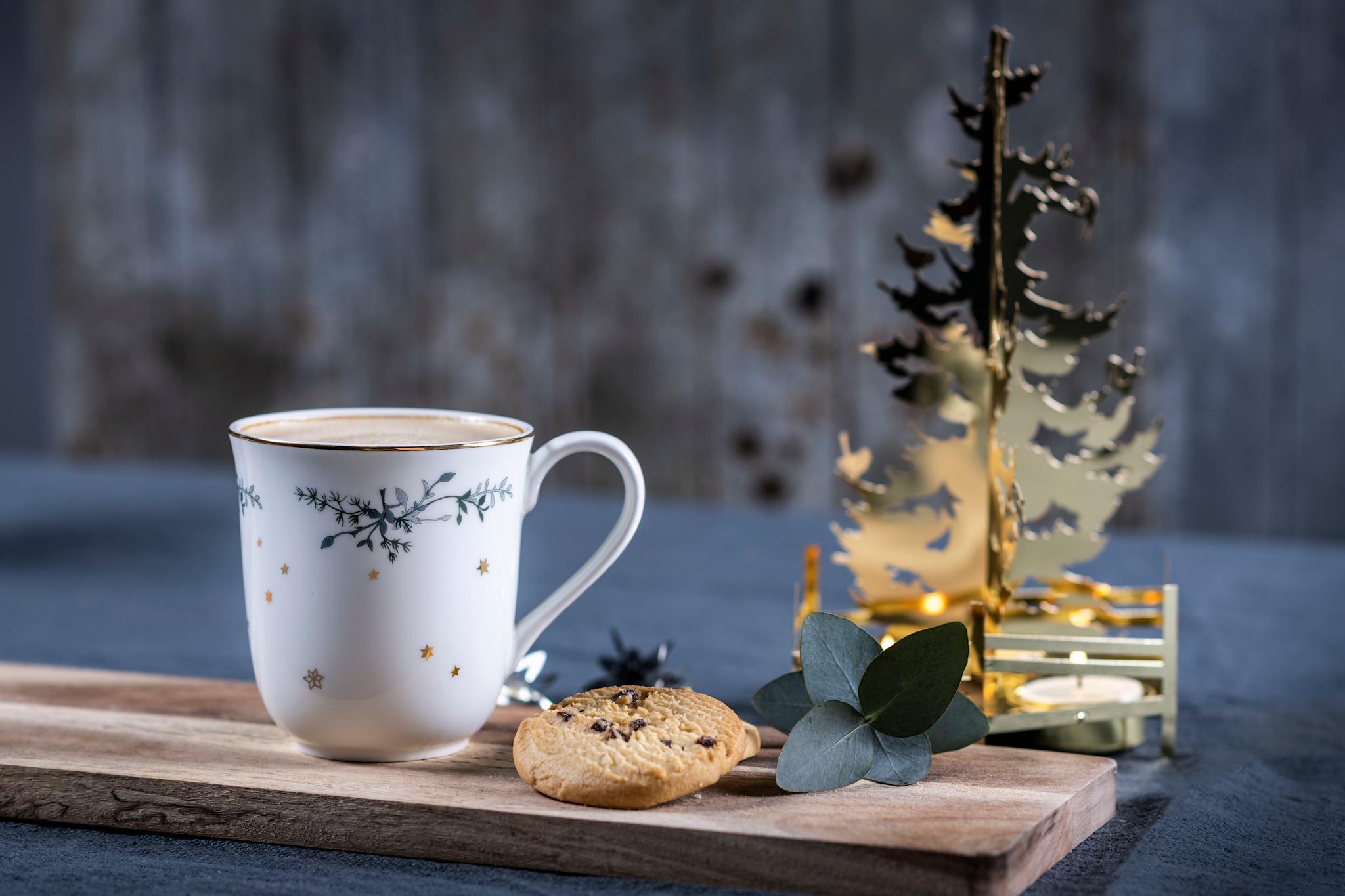 Wintersterne, Teetasse (2er-Pack)