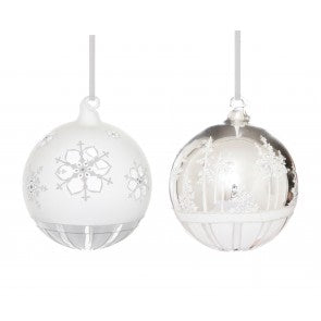 Winter Forest, Glass Balls (2 designs)