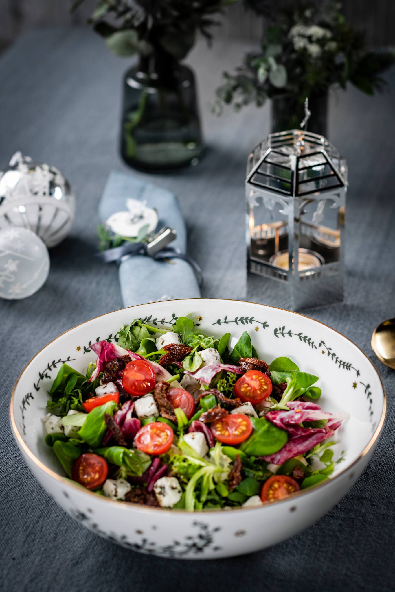 Pavilion, fyrfadsstage i sølv