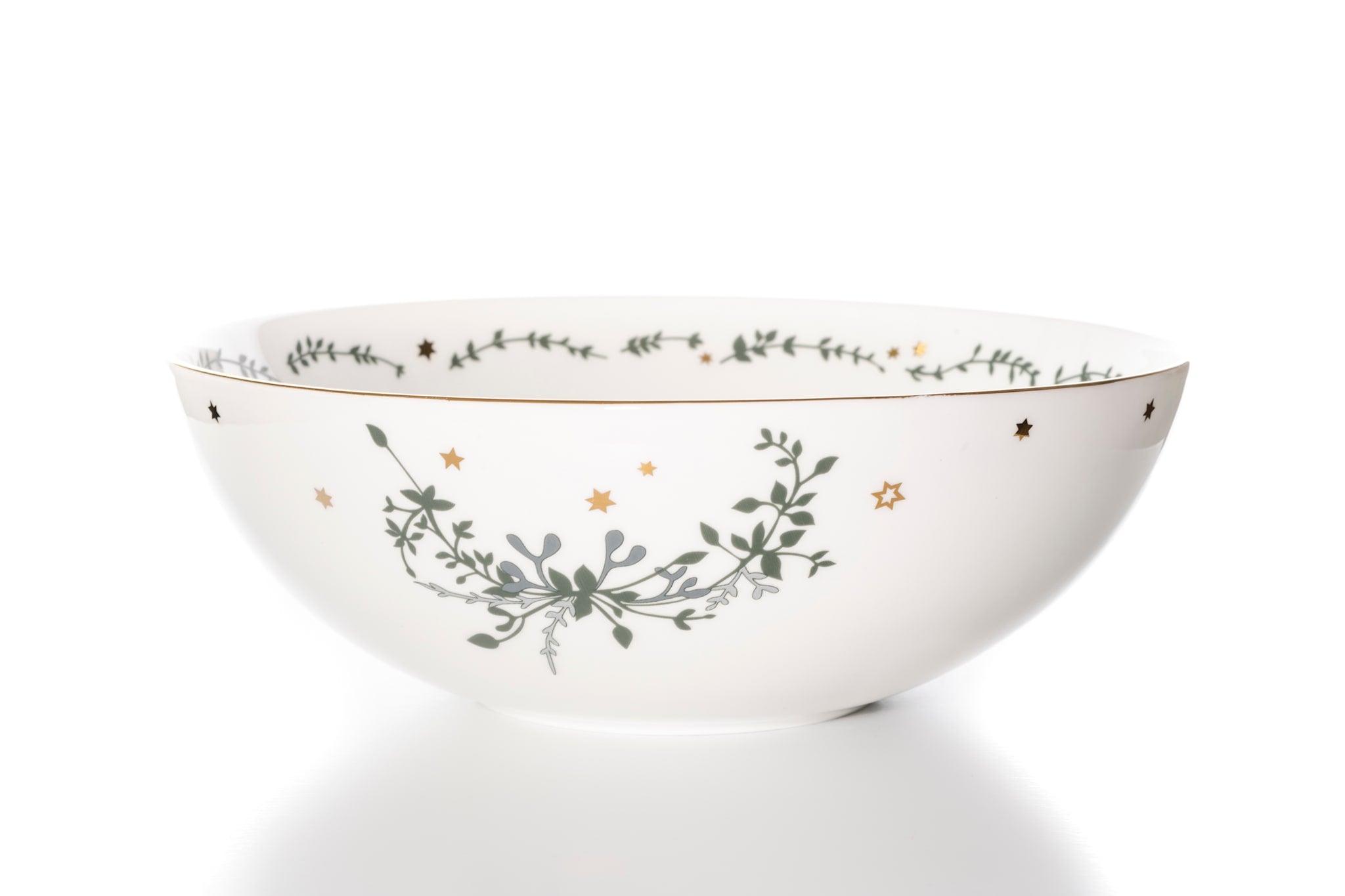 Wintersterne, Schale, 25 cm