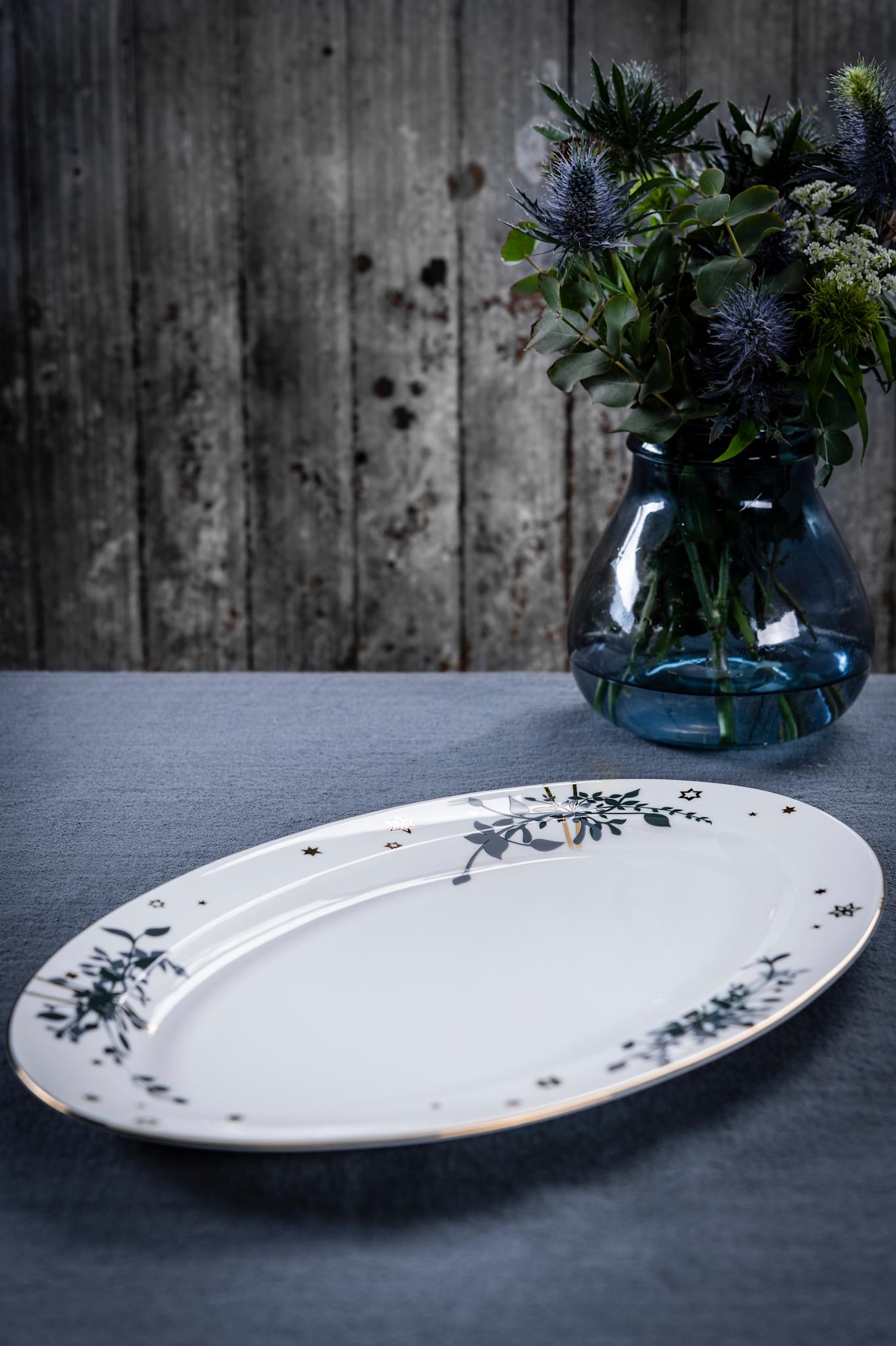 Wintersterne, Servierplatte (ab April-22 auf Lager)