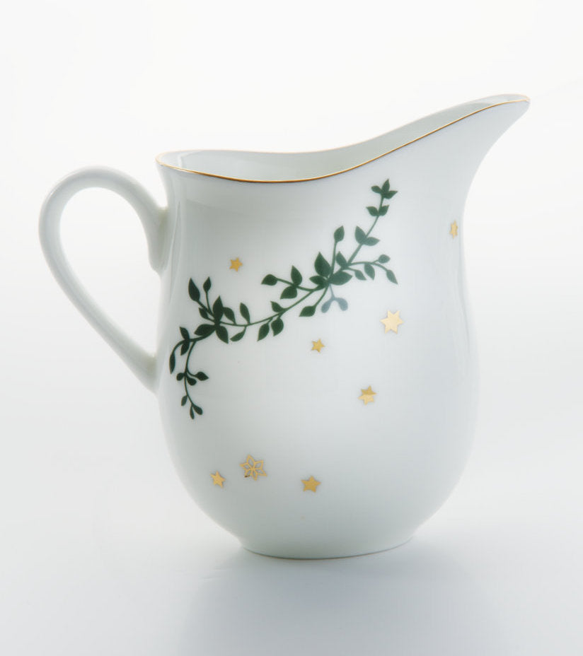 Wintersterne, Milch- und Sahnekännchen