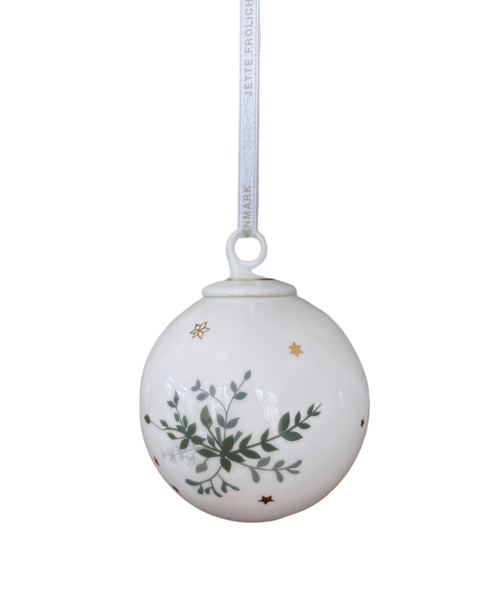 Wintersterne, Porzellankugel