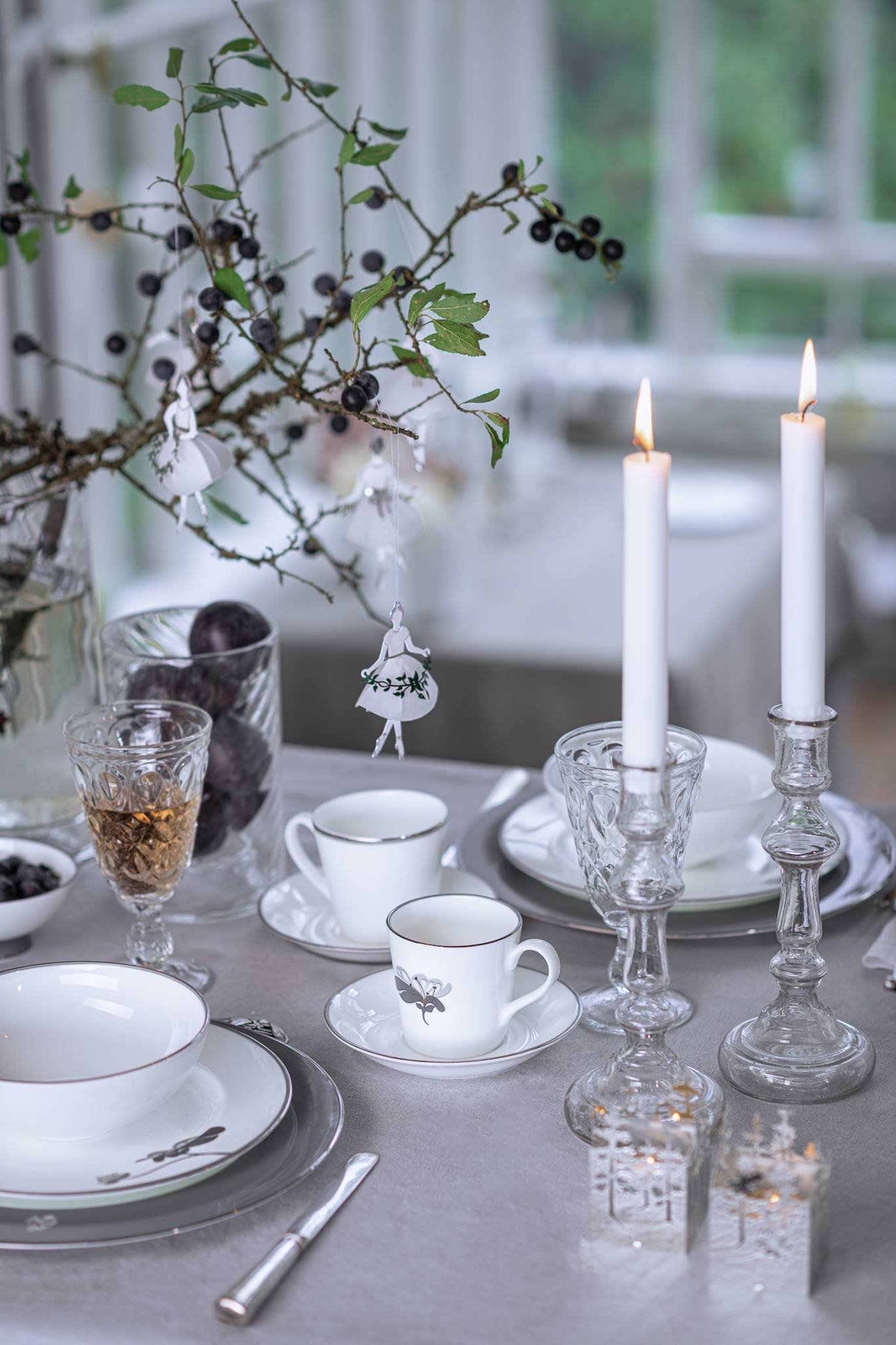 Anemone, Tasse mit Untertasse Neues Design