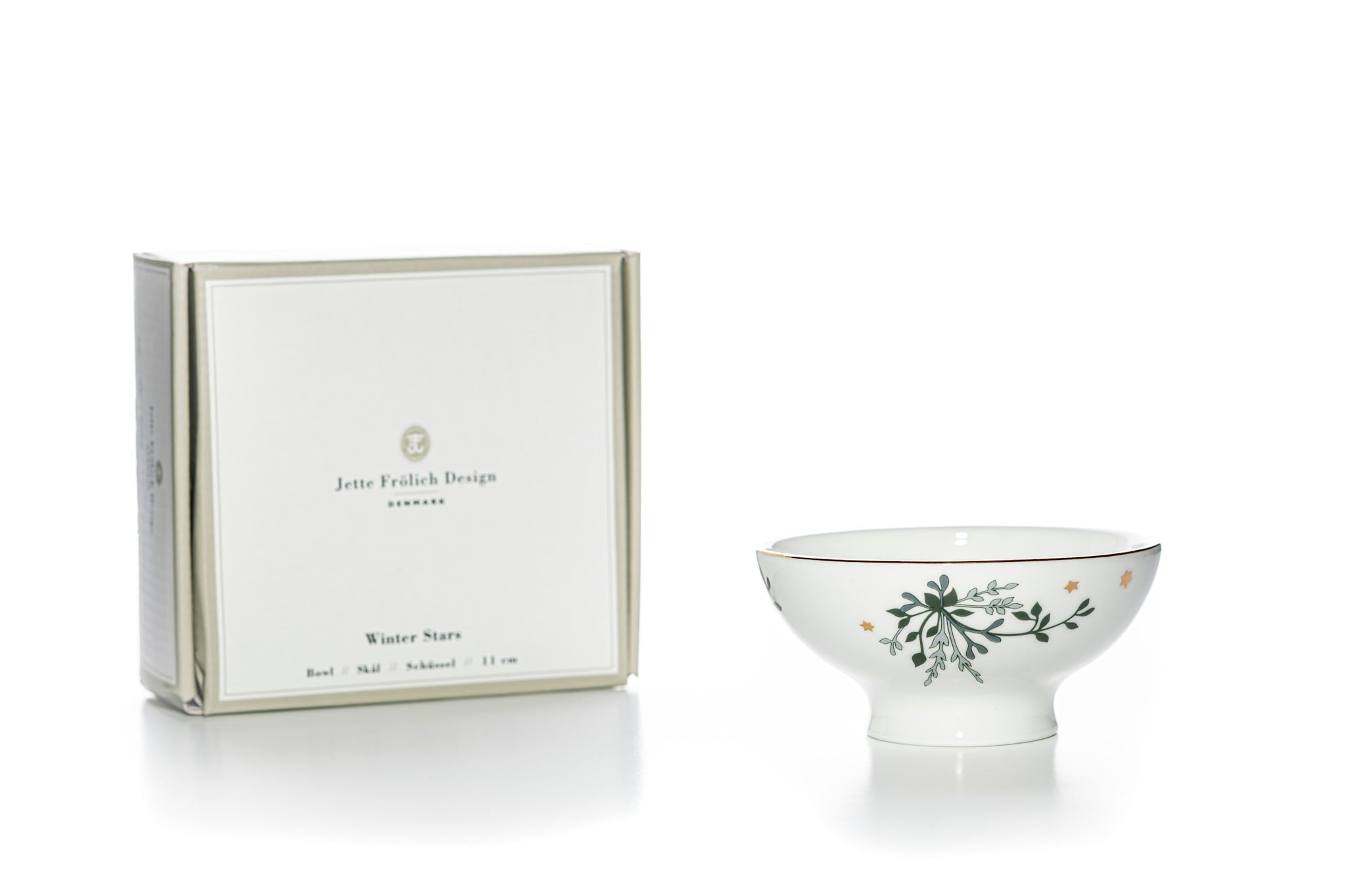 Wintersterne, Schale 11 cm